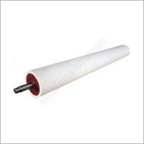 White Rubber Coated Roll, For Printing