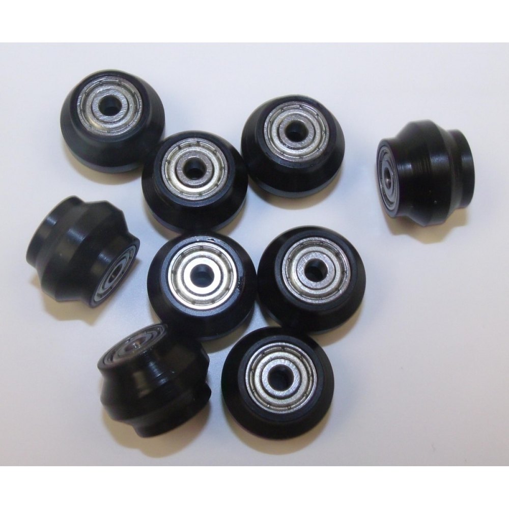 2 mm engineering plastic Delrin Rollers, Roller Length: 50 mm img