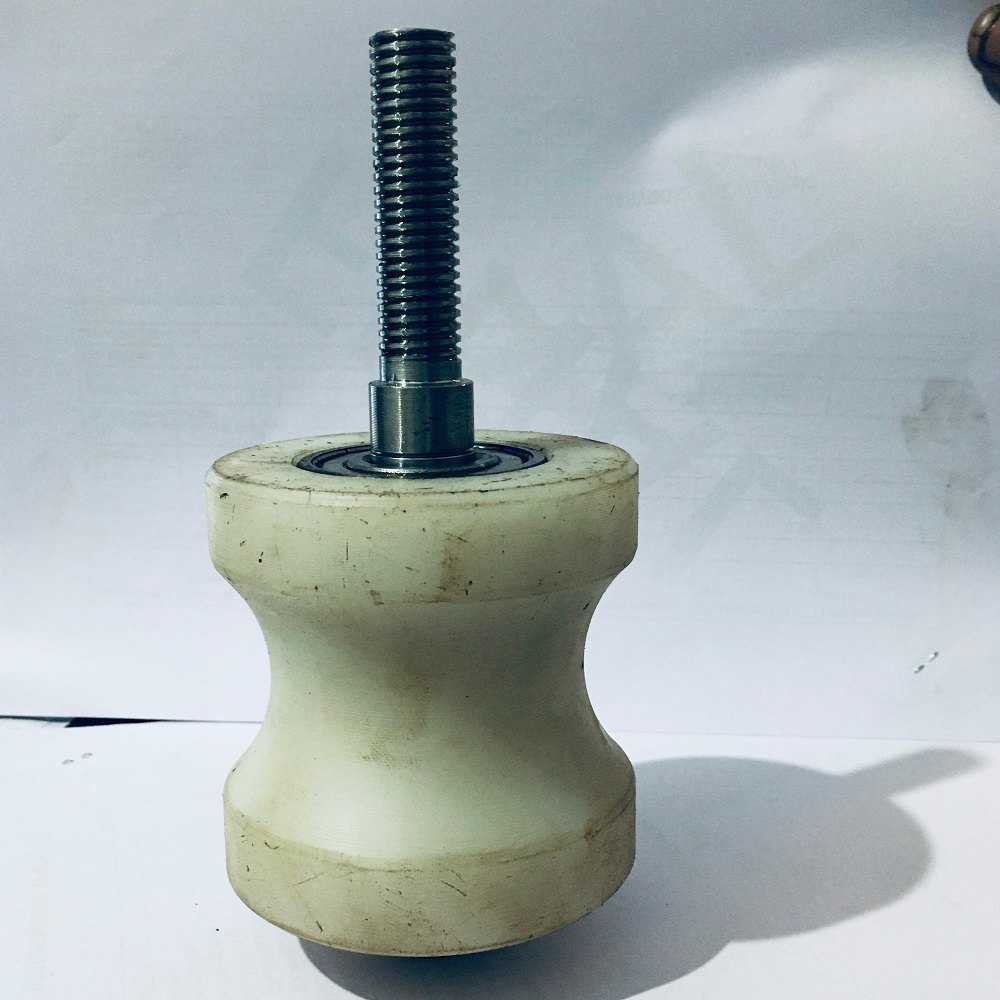 Full Thread Plastic Roller, For Industrial img