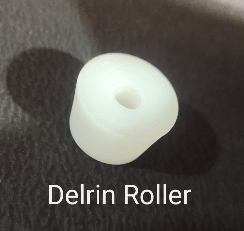 Nylon White Delrin Roller