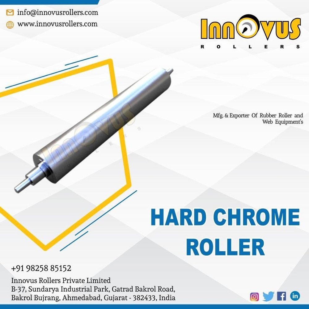 Upto 200mm Aluminum Grooved Roller, En 24, Roller Length: Upto 4meter