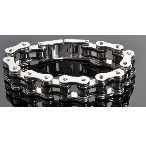 TI Dimond Silver Stainless Steel Roller Chain