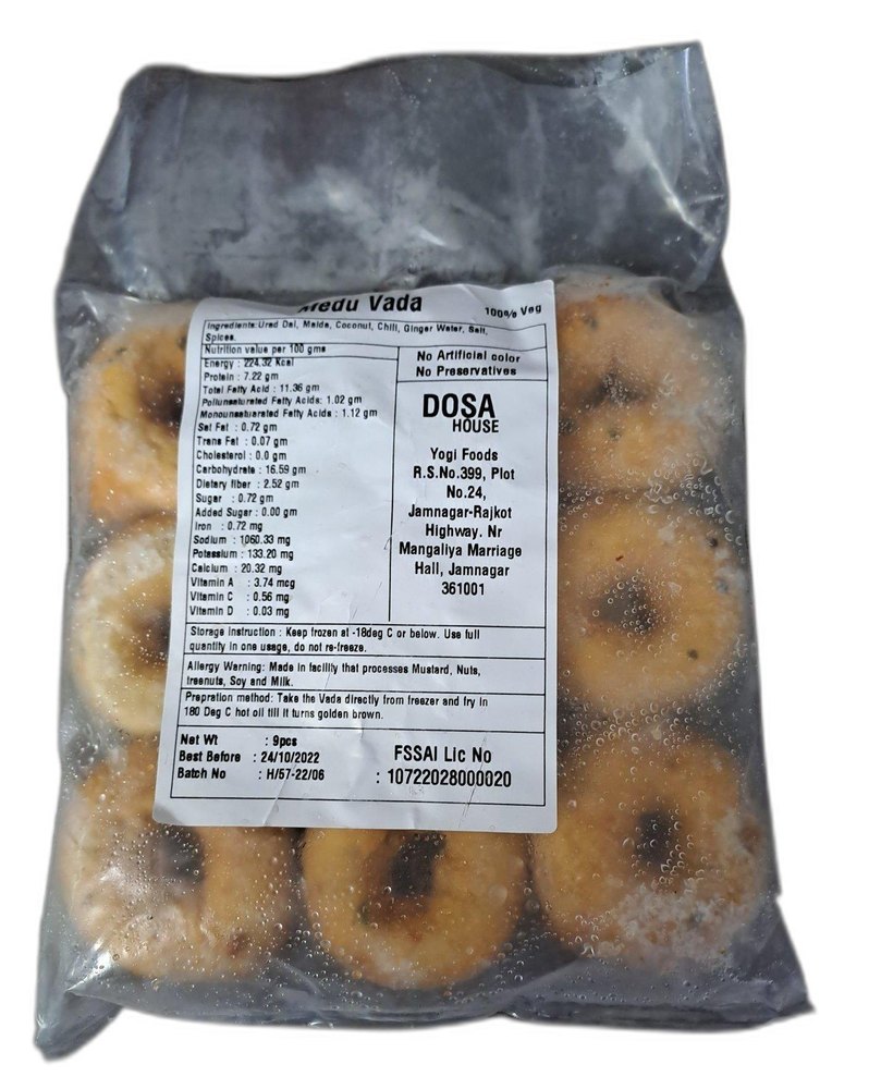 Packet Dosa House Medu Vada