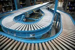 Stainless Steel HORIZONTAL Material Handelling Conveyer, Capacity: 100kg Per Feet