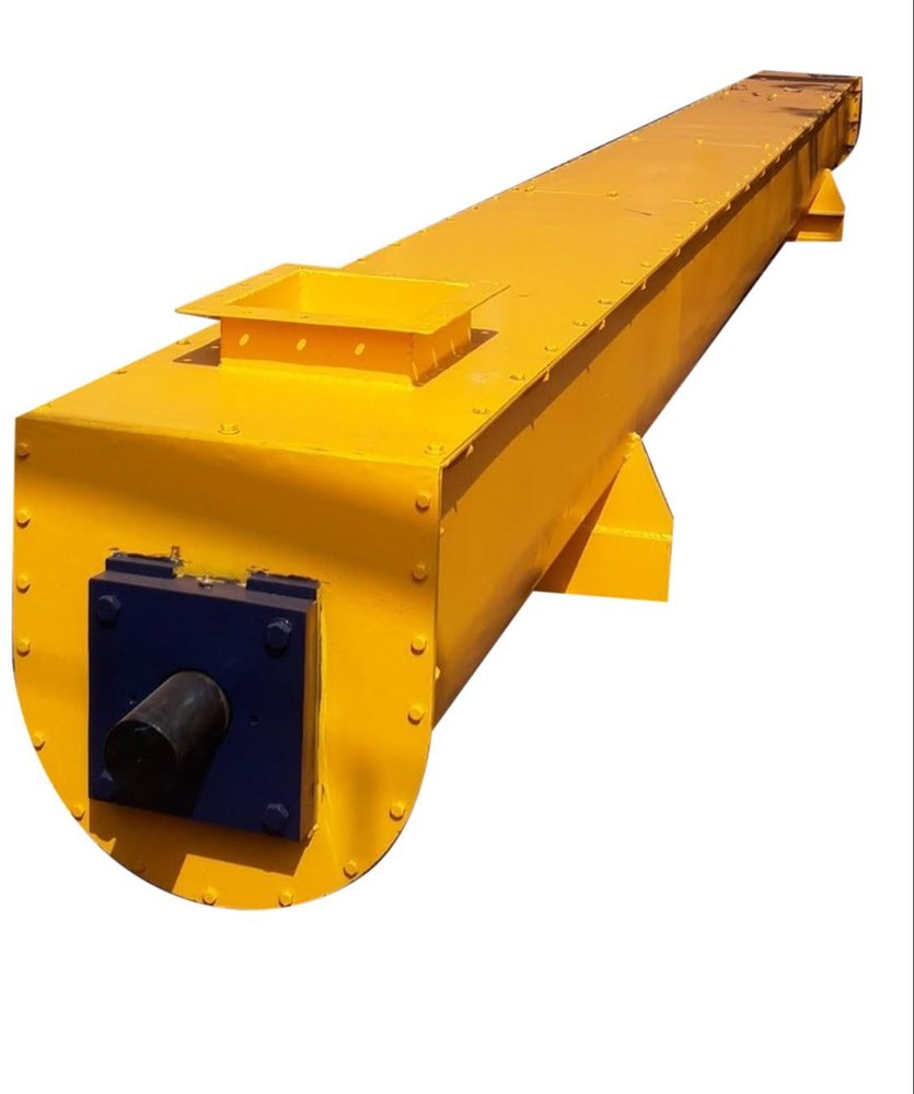 Hindusthan Engineering 400 mm Mild Steel Screw Conveyor, Capacity: 100 Kg