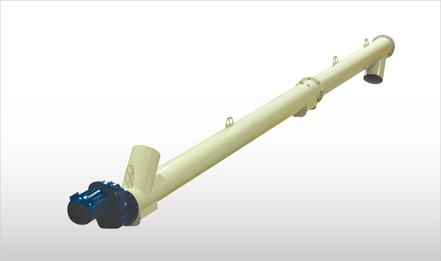 Stainless Steel Tubular Screw Conveyor, Capacity: 100 kg