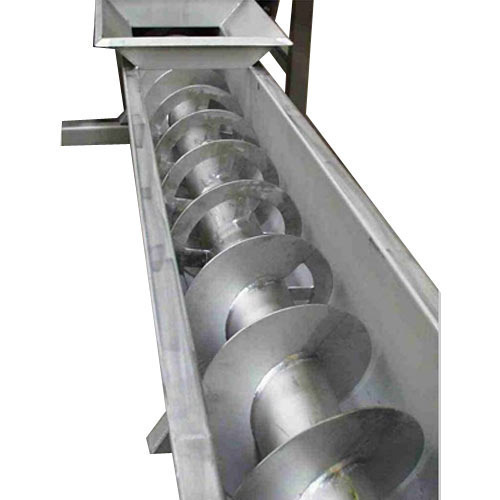 Carbon Steel Helix Conveyor, Capacity: 200 kg