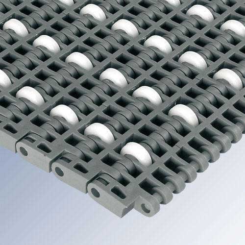 Plastic Modular Conveyor Belt, Belt Thickness: 5 - 10 mm, Roller Diameter: 15 Mm img