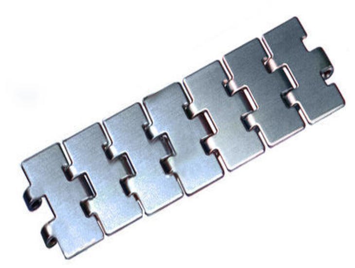 Stainless Steel Slat Conveyor Chain, Thickness: 5 mm