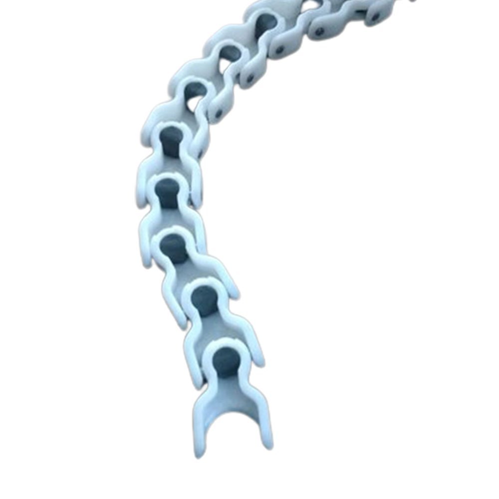 Plastic Flat Top Chain, Roller Diameter: 3 Inch, Pin Diameter: 10 mm