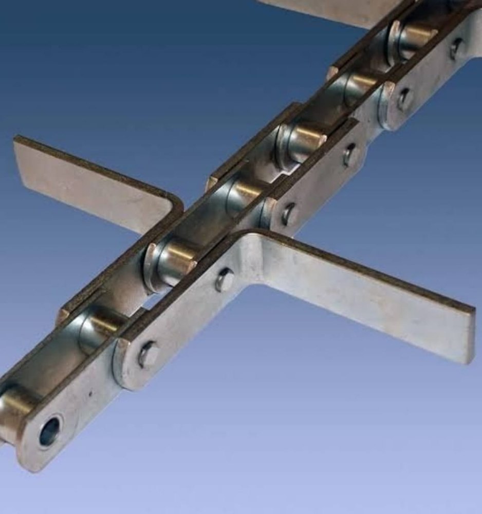 Stainless Steel Scraper Conveyor Chain, For Aviation Industries, Pin Diameter: 14.27 Mm