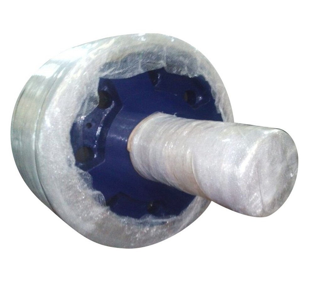 2000 mm Alloy Steel Kiln/Cooler Support Rollers, Roller Length: 4000 mm