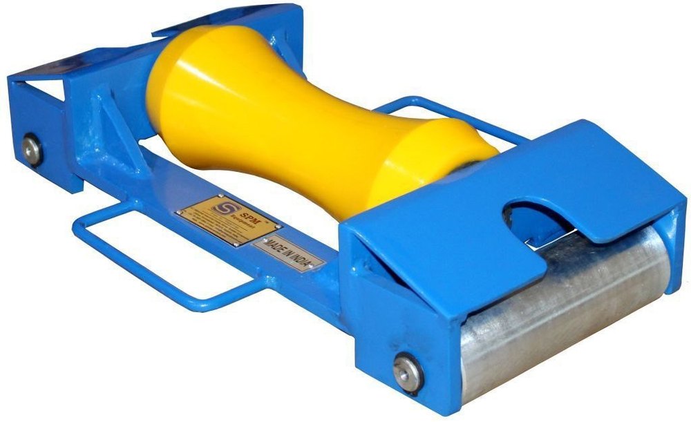 Blue Multi Directional Roller Polyurethane (PU) Coated, 0 To 120 Shore