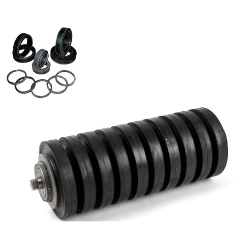 Black Rubber Rings for Rollers and Idlers