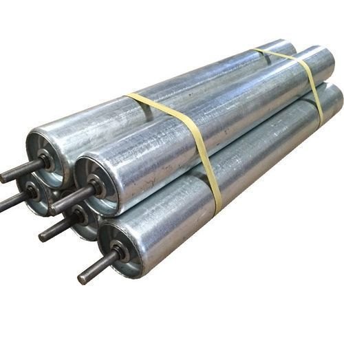 SS 304 Steel Gravity Conveyor Roller, Roller Length: 800-1000mm