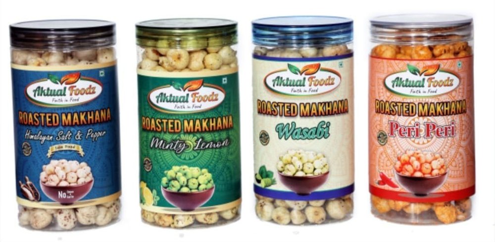Best Roasted Flavoured Makhana Set, Packaging Size: 600gm