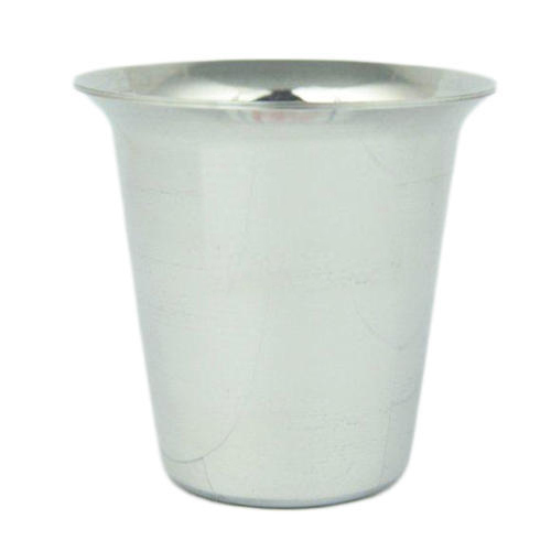Silver Round Dumroo Glass, For Restaurant, Capacity: 500 Ml