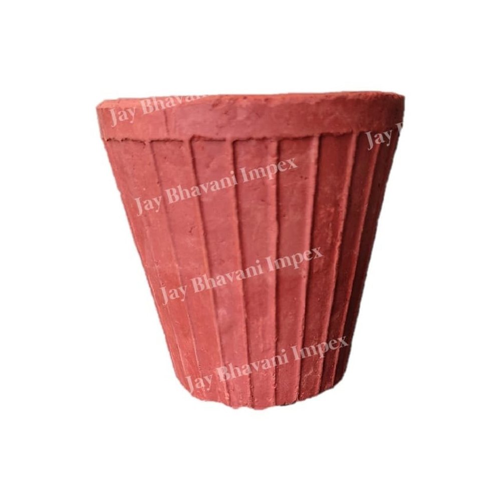 Red 90ml Terracotta Glass/Kullad, For Tea And Coffee