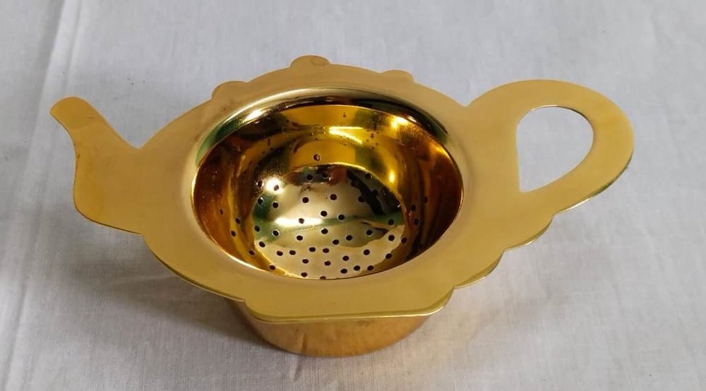 CLT Stainless Steel Antique Tea Strainer, For Hotel