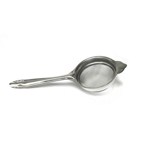 Silver Stainless Steel Tea Strainers, For Home, Size: Standard