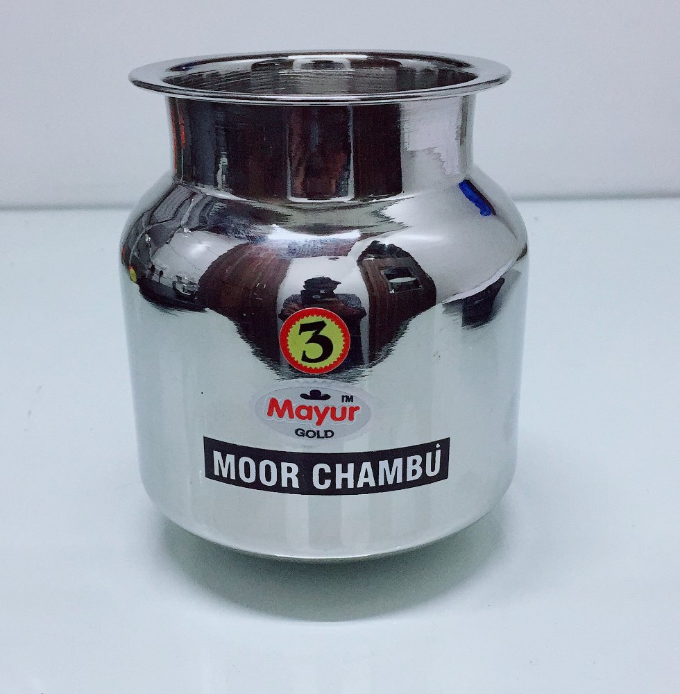 Serveware Stainless Steel SS More Chambu, For Industries, Material Grade: Grade202