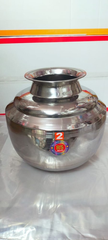 RS Stainless Steel Gundi, For Water Storage, Size: 2
