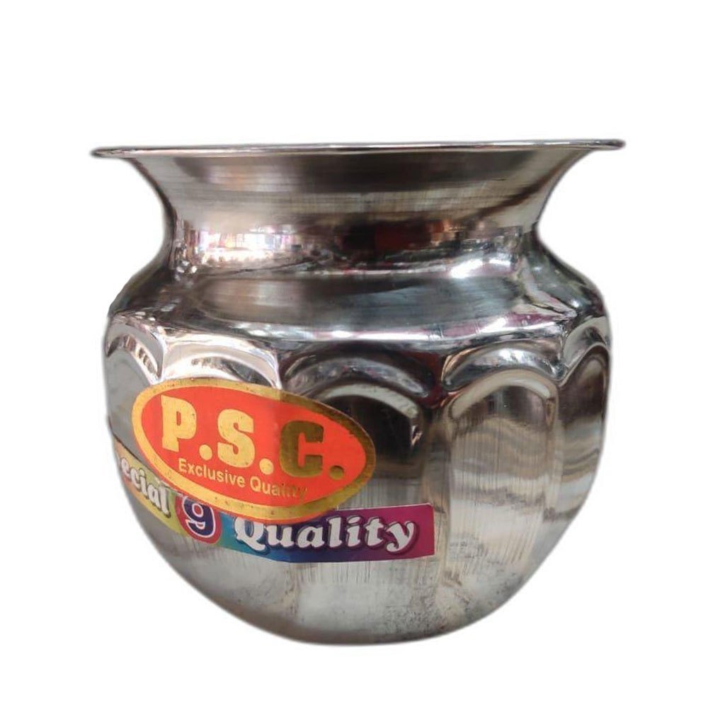 Stainless Steel Water Lota, For Used in Kitchen, Size: 1Litre
