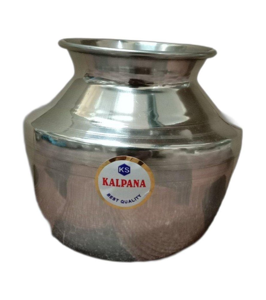 Silver 2Litre Stainless Steel Lota, Material Grade: SS 304, Size: 3x4x10 Inch img
