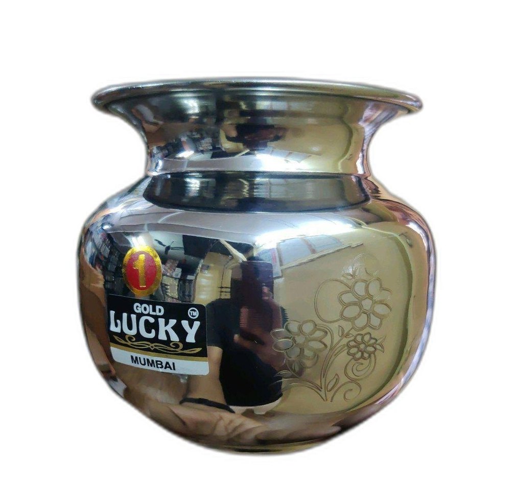 180g Stainless Steel Lota, For Drinking Water, Size: 4.5inch(Length)
