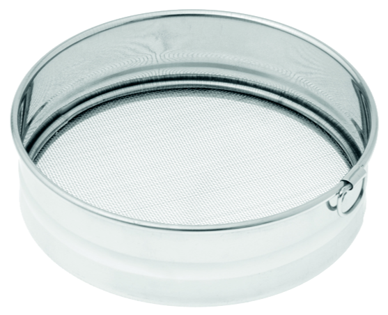 Round Stainless Steel Atta & Maida Sieve, Model Name/Number: ST-0131