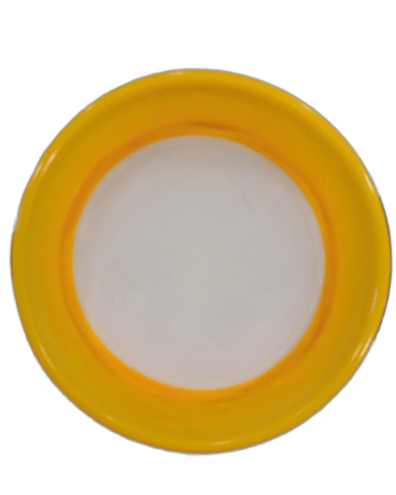 Yellow Hawala Big Plastic Flour Strainer, For Home