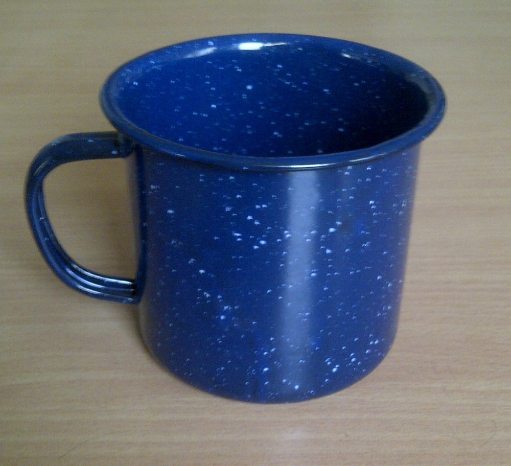 Round Vitreous Enamel Mugs, Size/Dimension: 8cms Height And 8cms Diameter