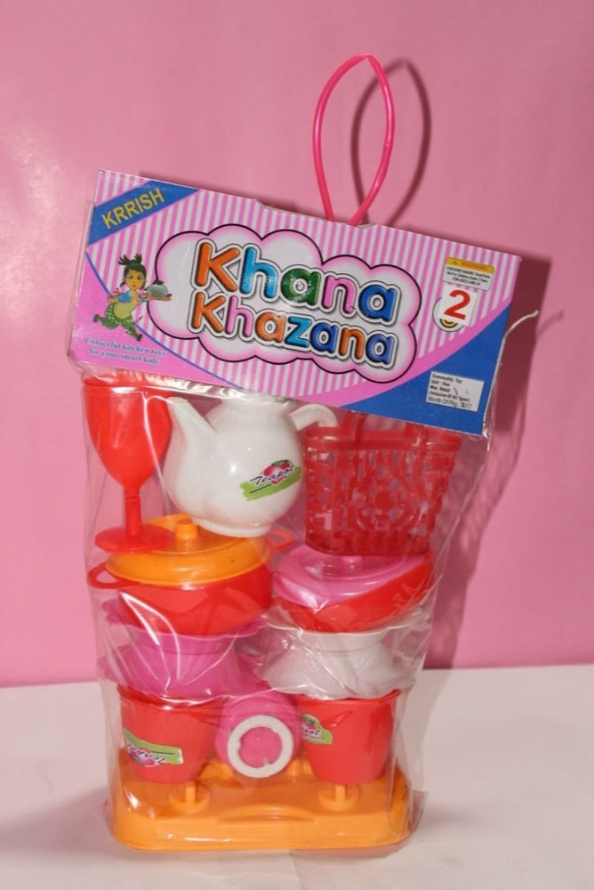 Plastic Krrish Kids Kitchen Toy Set, Child Age Group: 3 Year