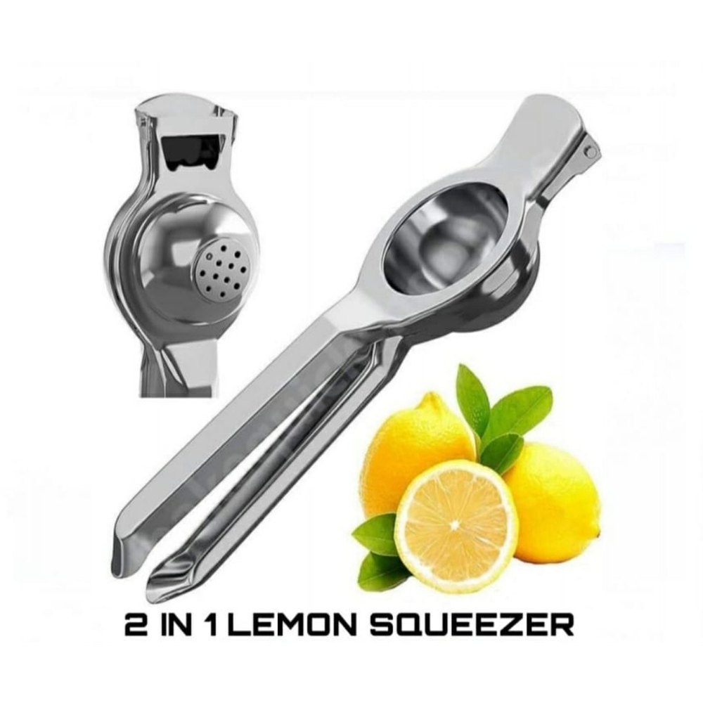 Stainless Steel 2 In 1 SS Lemon Squeezer
