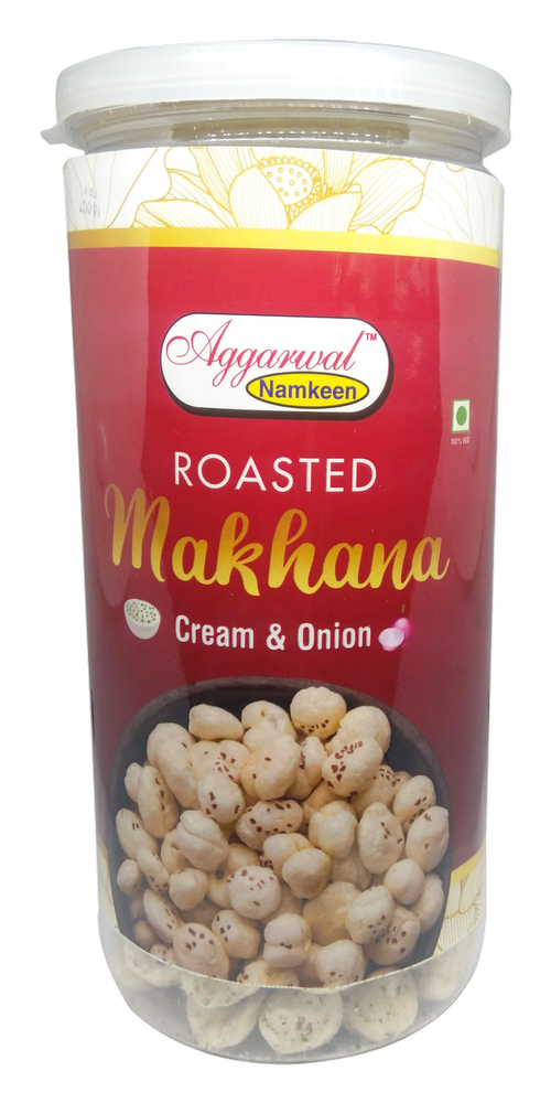 3 Flax Seeds Roasted Makhana, Packaging Size: 200 Grams