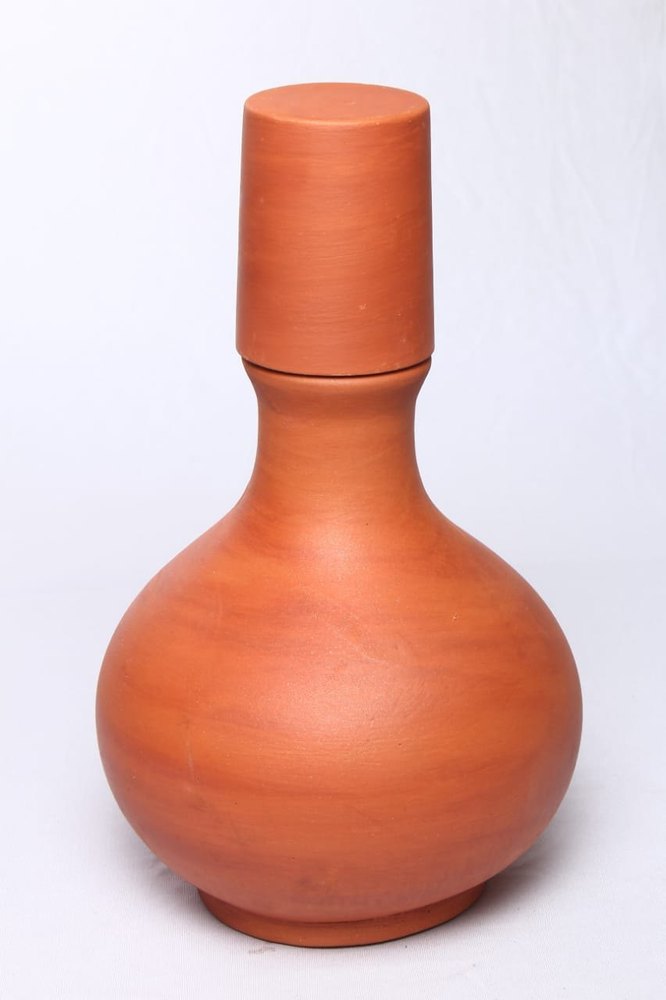 Brown Plain Terracotta Surai