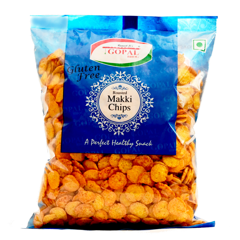 Gopal Bhog Chatpata Kurkure Makki Chips 200gm, Packaging Size: 200gram img