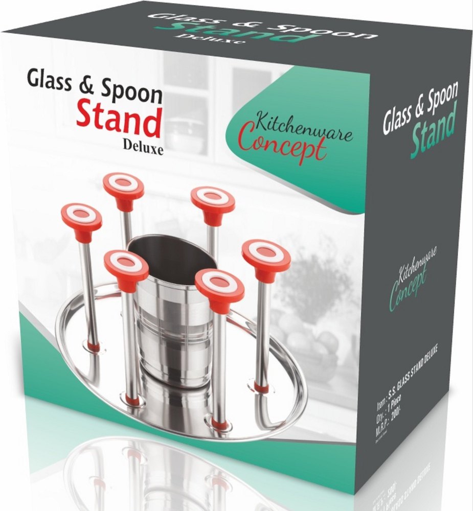 Stainless Steel Glass Stand img