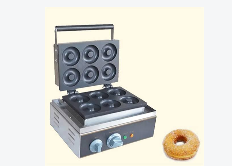 Stainless Steel Electric Mini Donut Maker, For Bakery