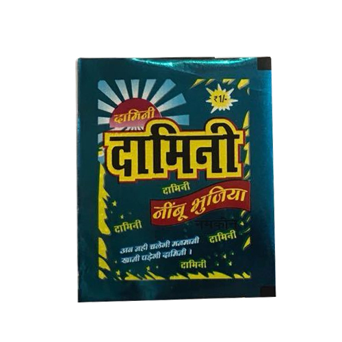 Damini Lemon Flavour Bhujiya Namkeen, Packaging: 50 Gm