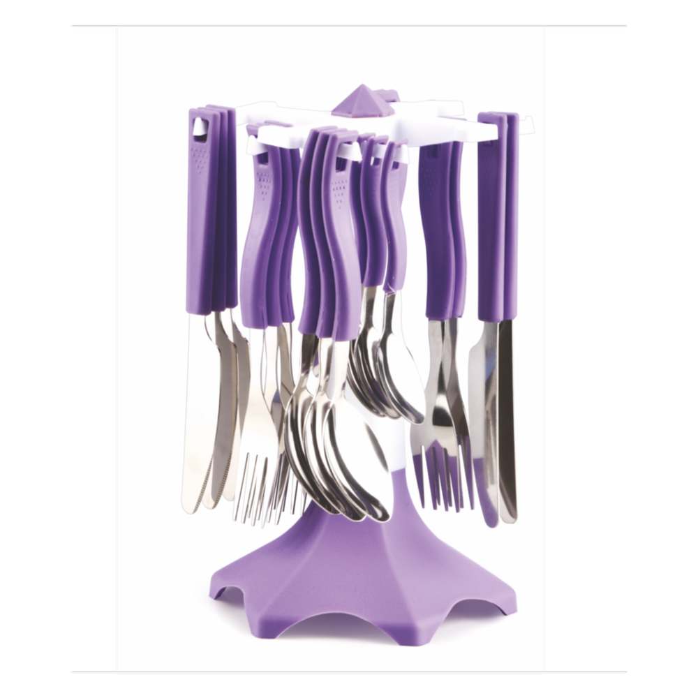 24 PC SS Kitchen Cutlery Set, Standard