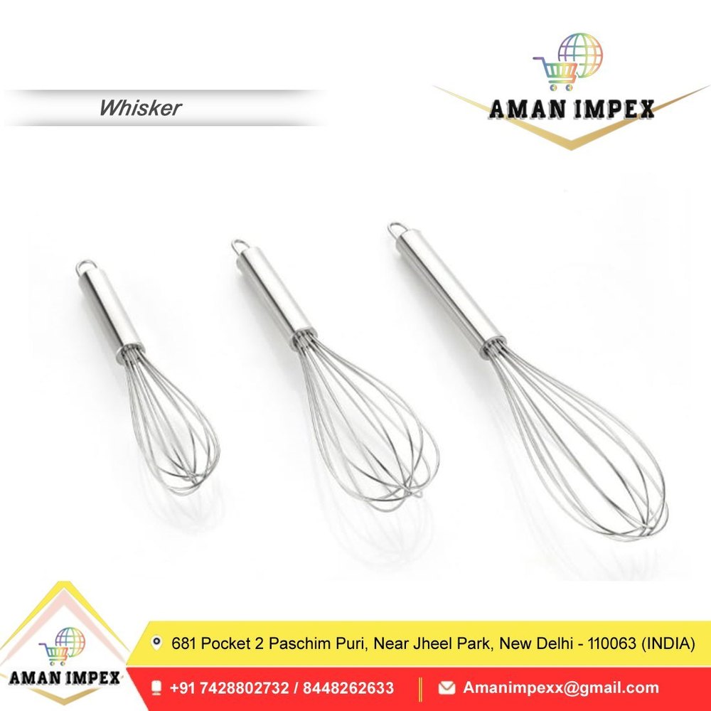 Stainless Steel Whisk(Polished)