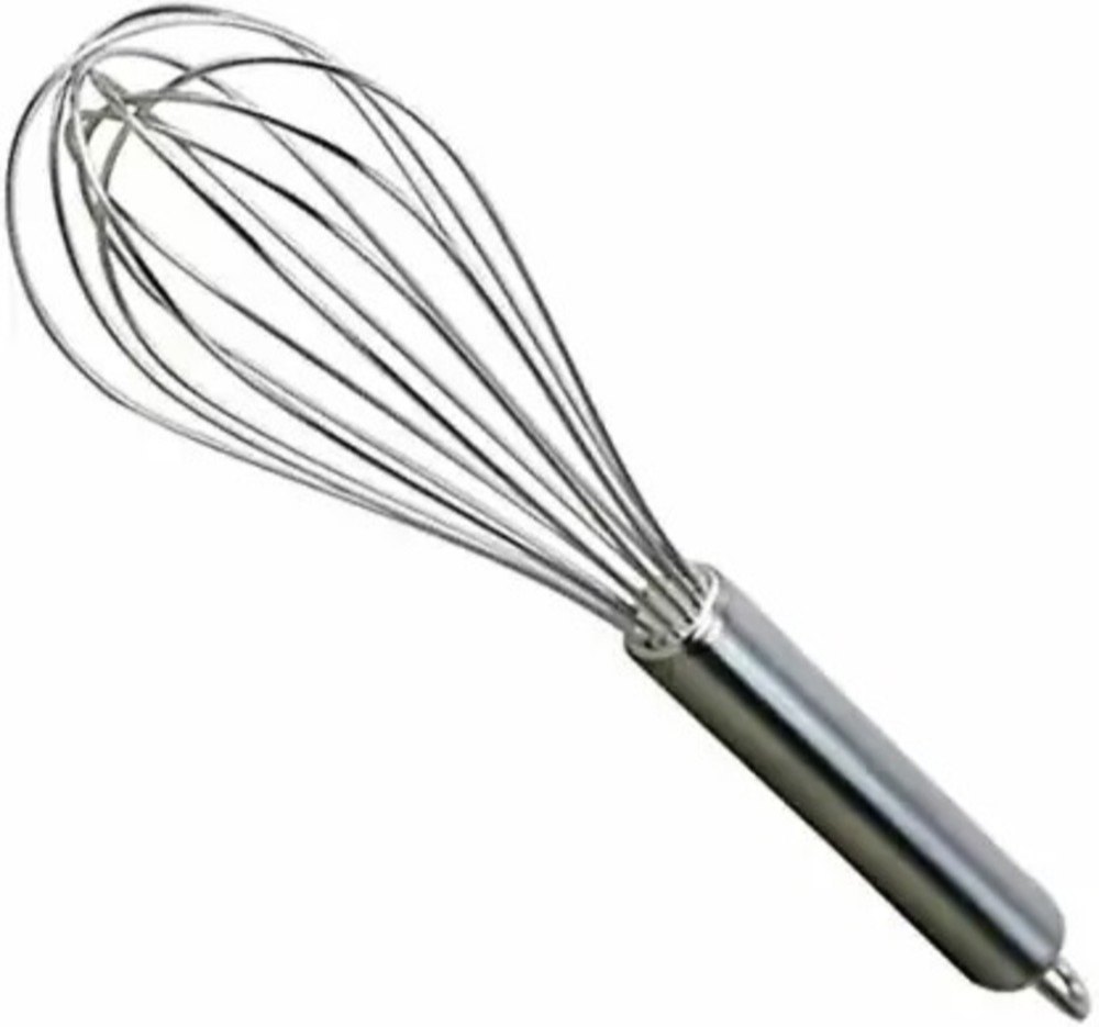 10 Inch Polished Stainless Steel Whisk