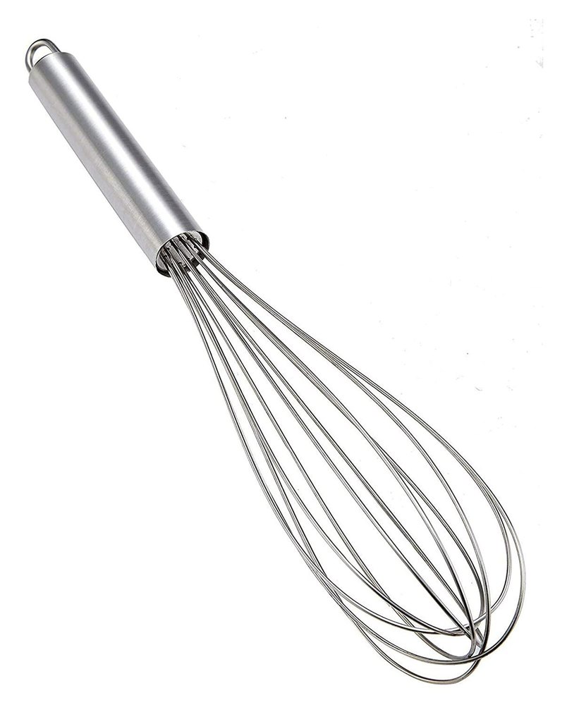 Generic Silver Stainless Steel Wire Whisk Hand Blender 25 Cm, For Kitchen