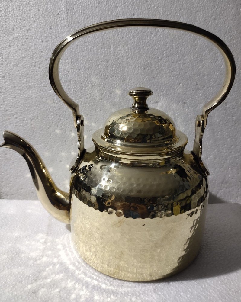 Designer Brass Tea Kettle, For Restaurant