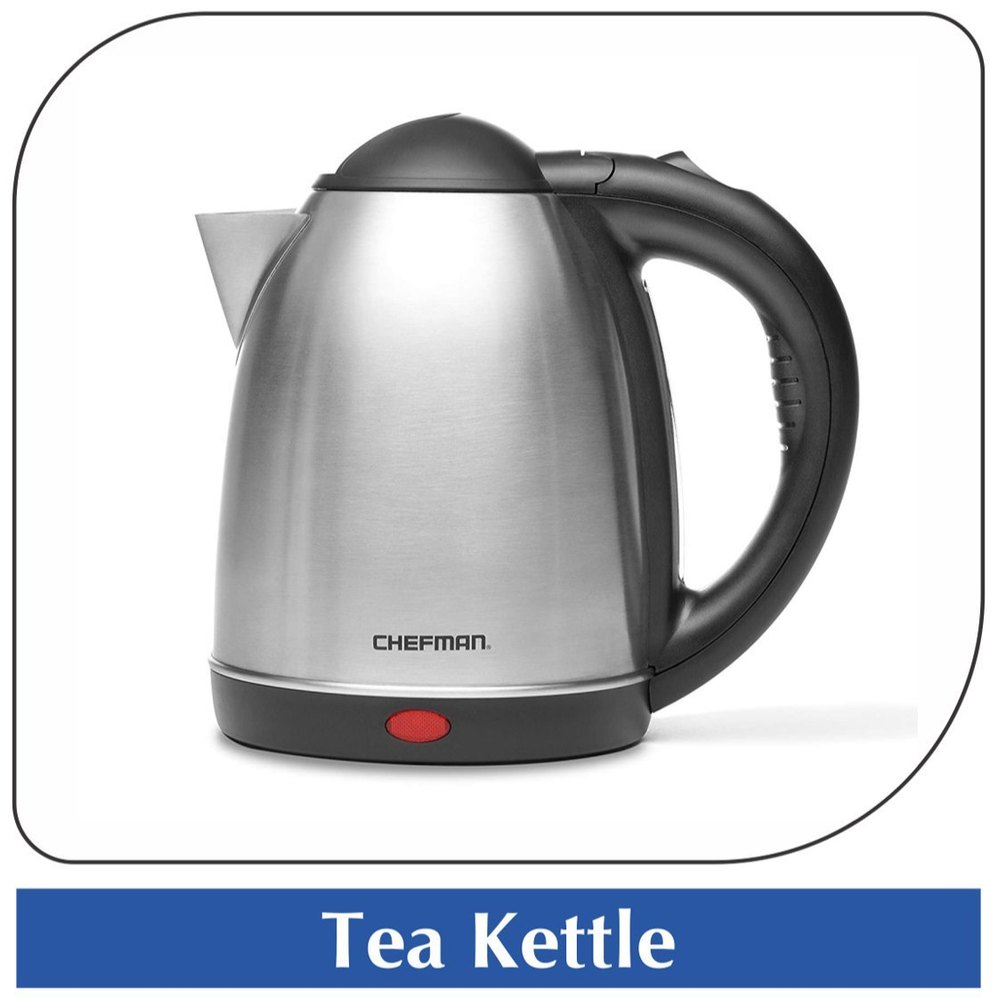 Silver Stainless Steel Tea Kettle, For Home img