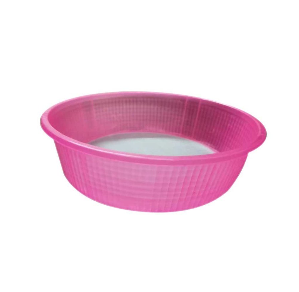 Pink Plastic Flour Strainer, For Kitchen, Size: 16inch img