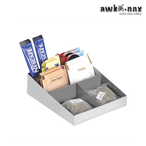 AWKENOX Silver Sachet Holder, For Kitchen, Hotel etc