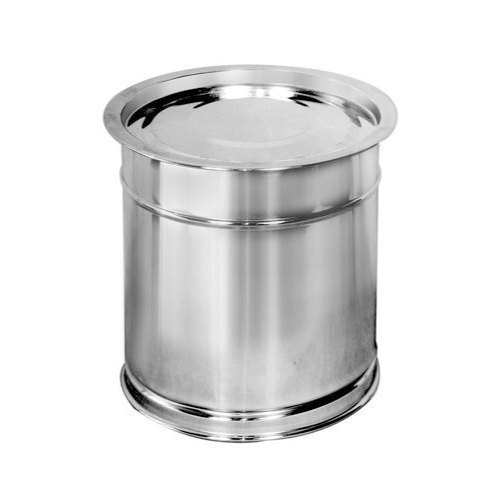 0.43 MM Stainless Steel Kitchen Drum, Capacity: 15 Litre