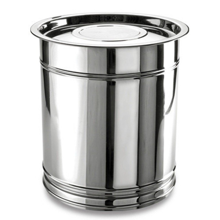 Stainless Steel Kitchen Pawali Drum, Capacity: 50 Kg